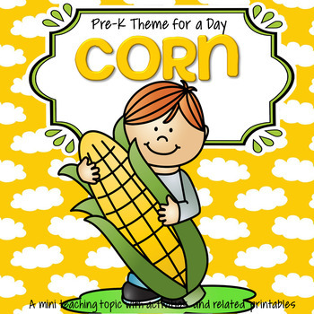 Preview of CORN Literacy Number and Science Centers and Activities for Preschool and Pre-K