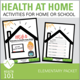 Elementary Health Homeschooling Activity Worksheets