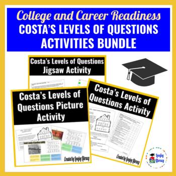 Preview of COSTA’S LEVELS OF QUESTIONS ACTIVITIES BUNDLE l College Elective Class