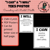 COUNSELING & MENTAL HEALTH (CMH) TEKS POSTERS