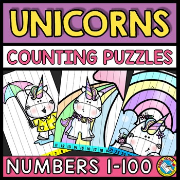 Spring number sequence puzzle - printable number activity - math