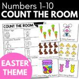 COUNT THE ROOM - Easter Theme Preschool Math Activity