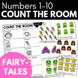 COUNT THE ROOM - FAIRYTALE Theme Preschool Math Activity