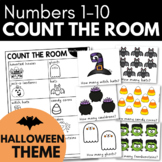 COUNT THE ROOM - HALLOWEEN Theme Preschool Math Activity