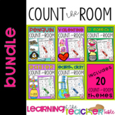 COUNT THE ROOM Math Center Numbers 1 to 20 Bundle