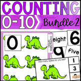 Counting Objects to 10 (Six Themes) - Task Cards, File Fol