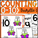 Counting Objects to 10 (six themes) - Task Cards, File Fol