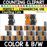 COUNTING Clipart Count the Cats