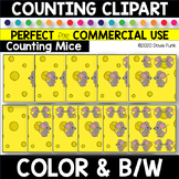 COUNTING Clipart  Mice and Cheese