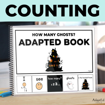 Preview of Halloween Adapted Book Counting