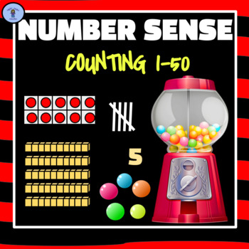 Preview of Number Sense| Whole Numbers| Counting| Variety of Tools| Google Slide Activity