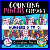 COUNTING PENCILS CLIPART: BACK TO SCHOOL CLIPART AUGUST SE