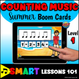 COUNTING RHYTHMS BOOM CARDS™ SUMMER MUSIC Rhythm Game Goog