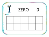 COUNTING WITH PETE THE CAT 0-20.  CONTAR CON PETE EL GATO 0-20