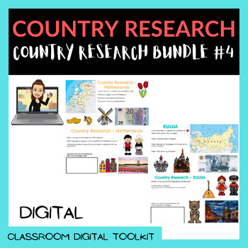 Preview of COUNTRY RESEARCH SLIDES - BUNDLE 4 (10 COUNTRIES INCLUDED) Listed in Description