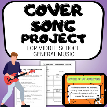 Preview of COVER SONGS a Middle School General Music Project