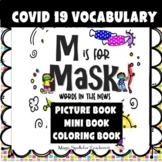 COVID 19 ABC Book- Coronavirus  Vocabulary - Mini Books - 