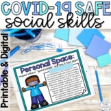 COVID-19 Coronavirus Safe Social Skills Posters Certificat