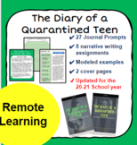 COVID-19 Distance Learning Writing Narratives (EDITABLE in