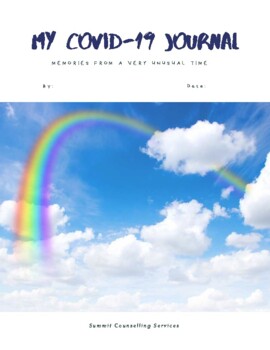 Preview of COVID-19 Journal For Kids