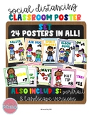 COVID-19 Return to Classroom: Social Distancing Poster Set