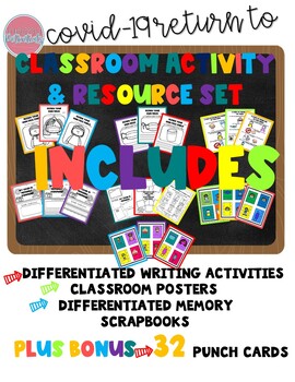 Preview of COVID-19 Return to Classroom: Activity & Resource Set