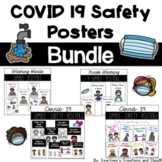 Social Distancing Classroom Signs - Posters - COVID 19 BUNDLE