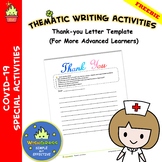 COVID-19 Thank-you Letter template (For more advanced lear