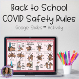COVID Safety Rules Google Slides™ Activity
