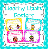 COVID Safety Rules | Healthy Habits Posters (Polka Dot)