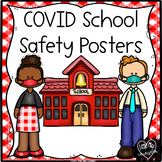 COVID School Safety Posters  {Coronavirus Bulletin Board}