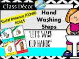 COVID poster - how to WASH YOUR HANDS for back to school c
