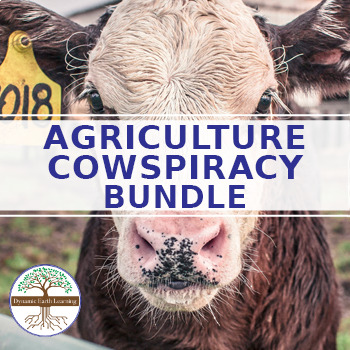 Preview of Cowspiracy the Sustainability Secret Lesson Plan BUNDLE  (PDF or Google)