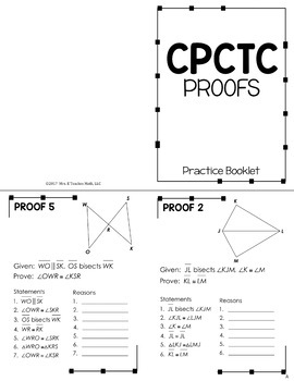 proofs using cpctc