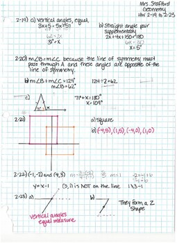 cpm homework geometry