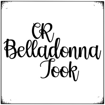 Preview of CR Belladonna Took Font and License