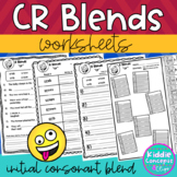 CR Blends Worksheets - Initial Consonant Blends