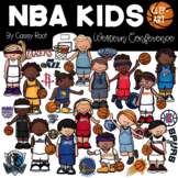 CR NBA Kids Western Conference Clipart