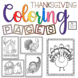 CR Thanksgiving Coloring Pages Freebie Hand Drawn