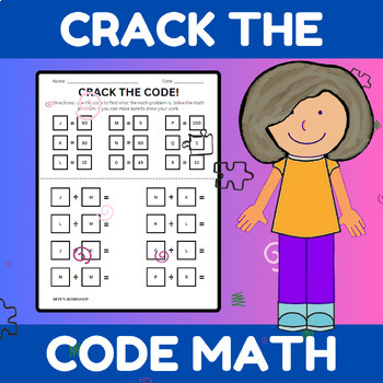 Preview of CRACK THE CODE (Math Bundle)