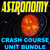 CRASH COURSE - ASTRONOMY COMPLETE BUNDLE (Science distance