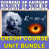 CRASH COURSE HISTORY OF SCIENCE BUNDLE (46 Video Sheets / 