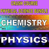 CRASH COURSE PHYSICAL SCIENCE: 2 BUNDLE SET - CHEMISTRY / PHYSICS