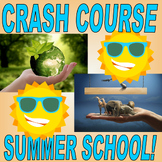 CRASH COURSE - SCIENCE SUMMER SCHOOL BUNDLE!  ECOLOGY & ZOOLOGY!