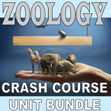 CRASH COURSE ZOOLOGY BUNDLE SET (14 Science Video Sheets /