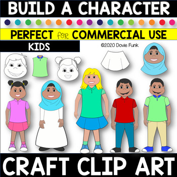 kids craft clip art