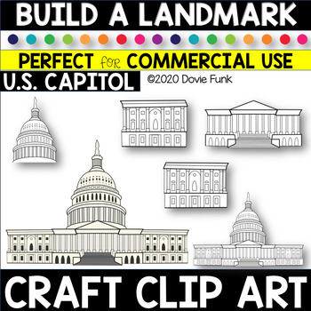 capitol building clipart