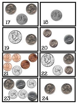 create a dollar coin money math game center task cards common core 2 md 8