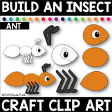 Create A Craft Insect Clipart | Build An Insect ANT Craft Clipart