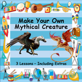 CREATE YOUR OWN MYTHICAL CREATURES - 3 LESSONS INCLUDING B